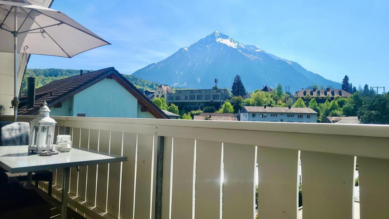 Appartement Niesen Loft à Spiez Extérieur photo